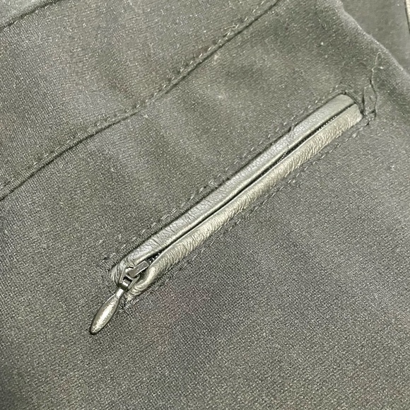 Danier | Leather-panelled Stretch Pant - Picture 8 of 13